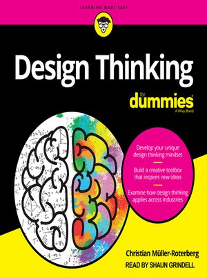 cover image of Design Thinking For Dummies